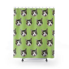 Custom Cat Shower Curtain®