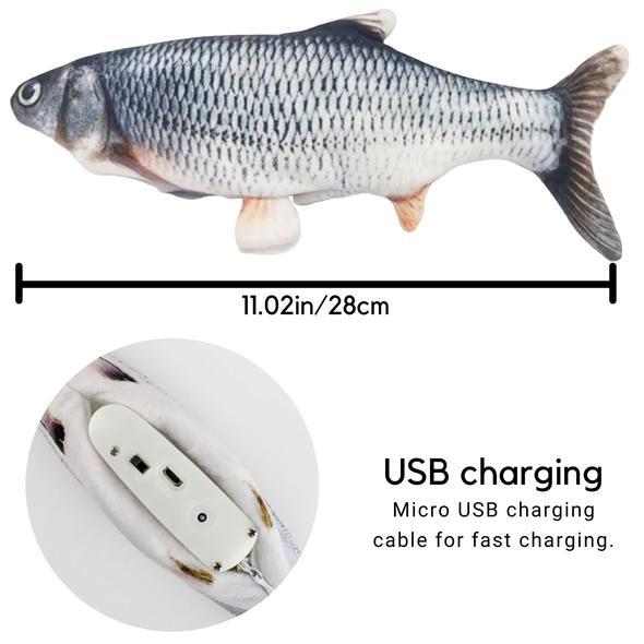 FlapFishy™ Interactive Cat Toy