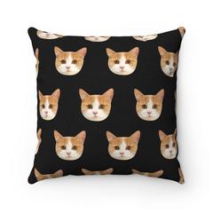 Custom Cat Toss Pillow®