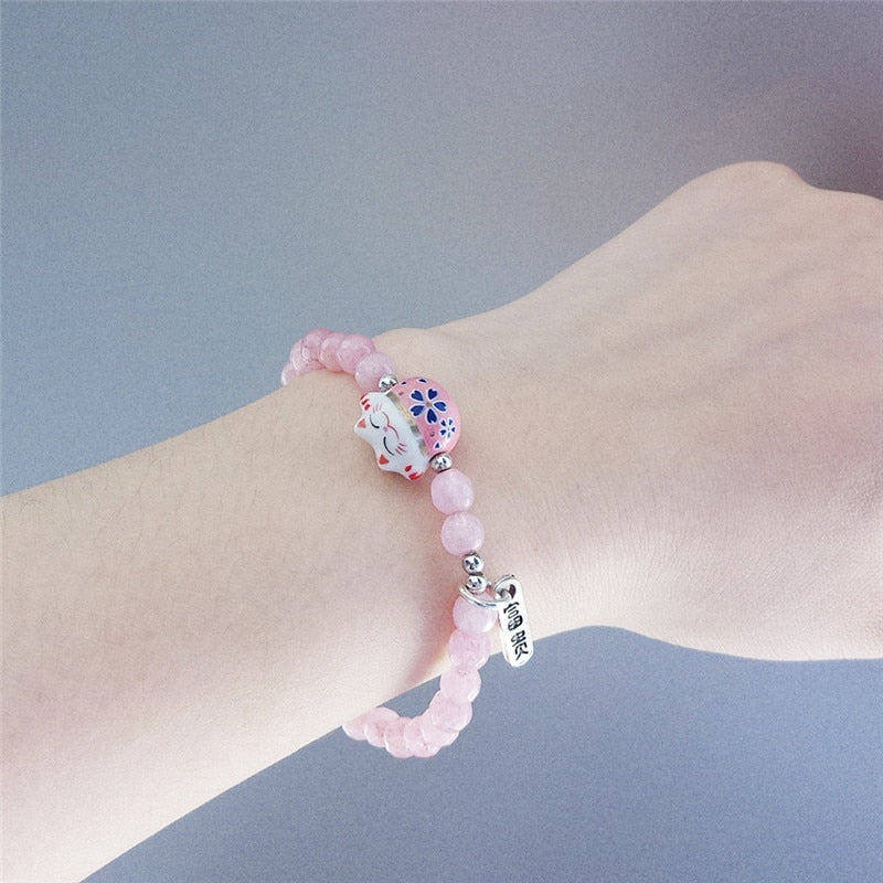 Handmade Lucky Cat Bracelet®