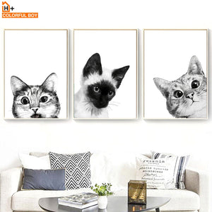 Funny Cat Wall Art Canvas®