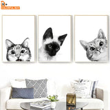 Funny Cat Wall Art Canvas®