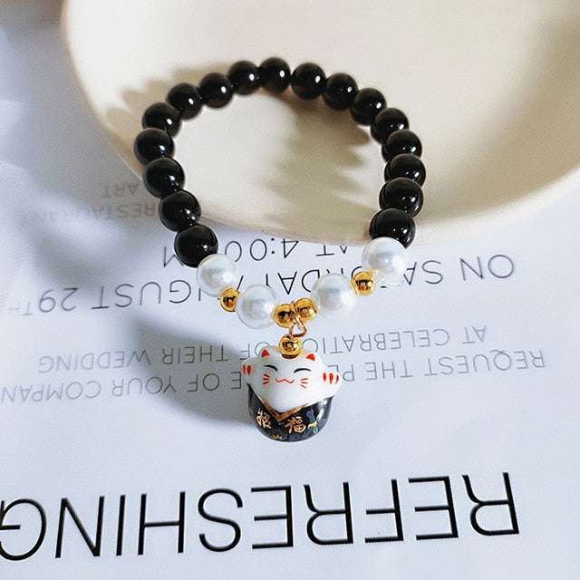 Handmade Lucky Cat Bracelet®