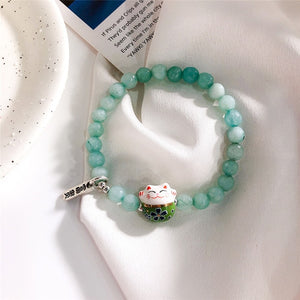 Handmade Lucky Cat Bracelet®