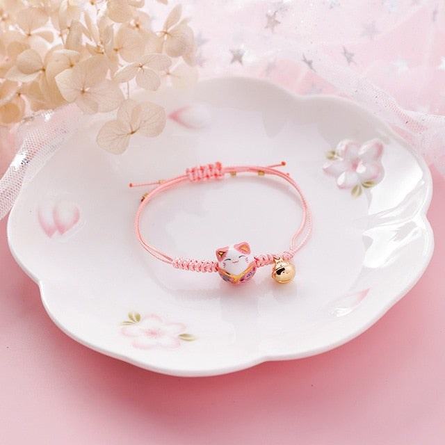 Handmade Lucky Cat Bracelet®