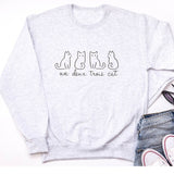 Un Deux Trois Cat Sweatshirt®