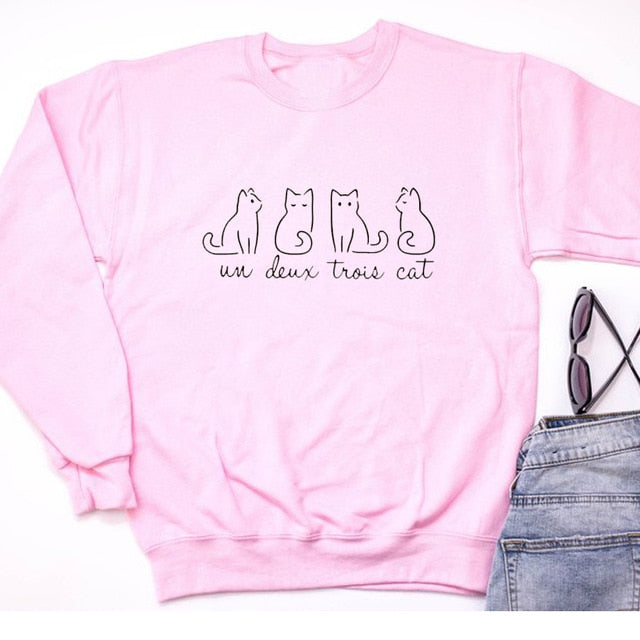 Un Deux Trois Cat Sweatshirt®