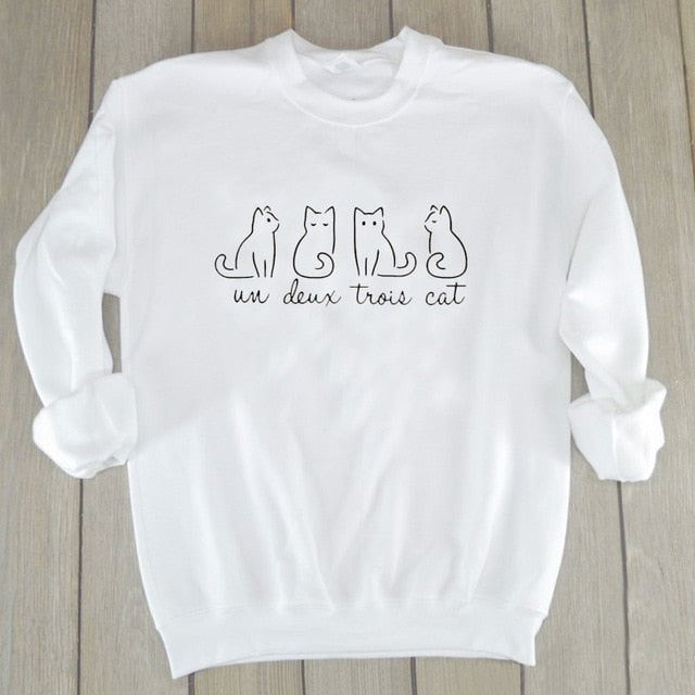 Un Deux Trois Cat Sweatshirt®