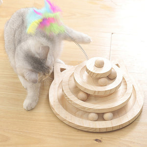 Interactive Wood Cat Toy®