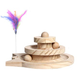 Interactive Wood Cat Toy®