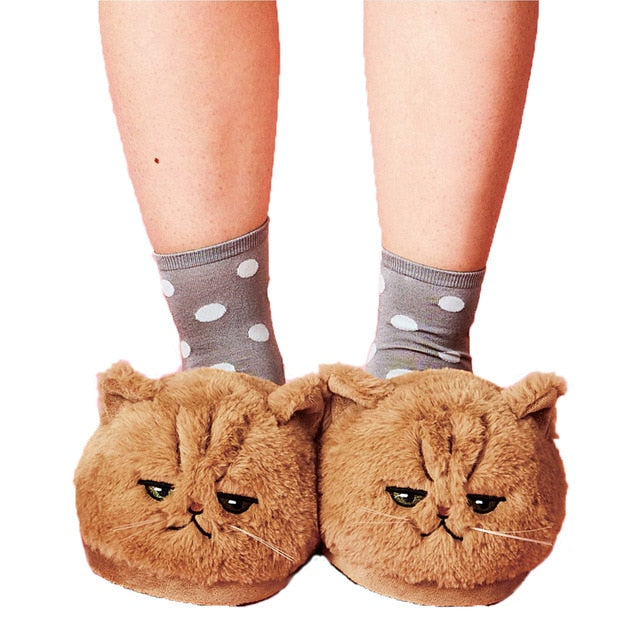 Kitty Face Slippers®