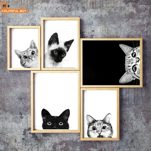 Funny Cat Wall Art Canvas®