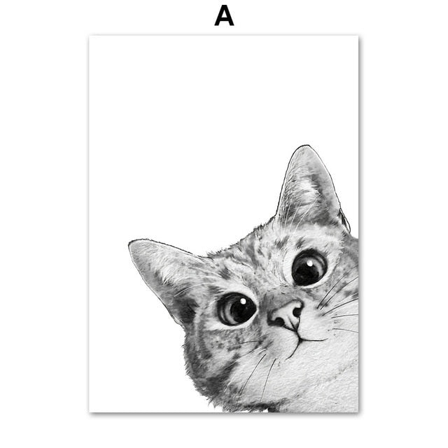 Funny Cat Wall Art Canvas®