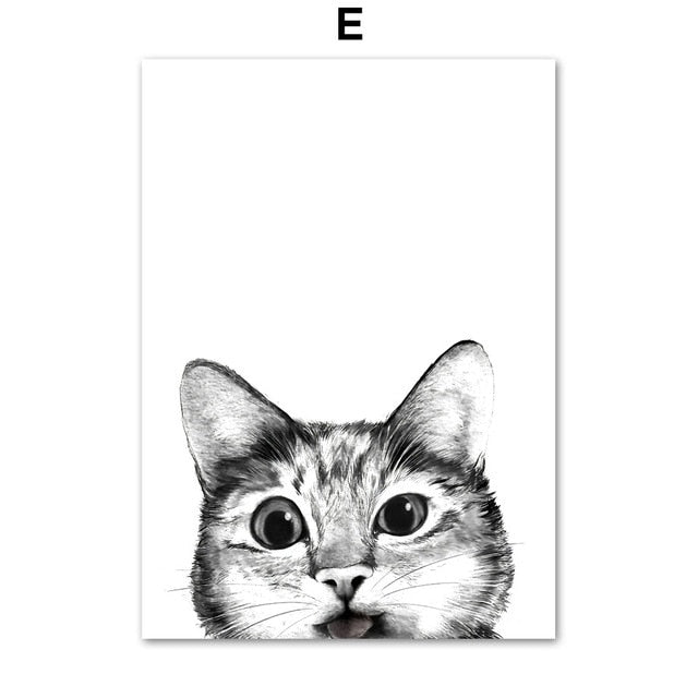 Funny Cat Wall Art Canvas®