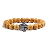 Matte Pearl Paw Bracelet®