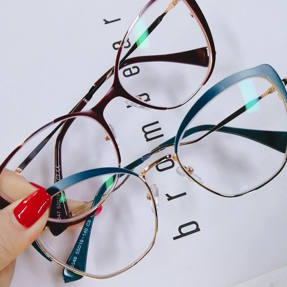 Luxury Half Frame Glasses®
