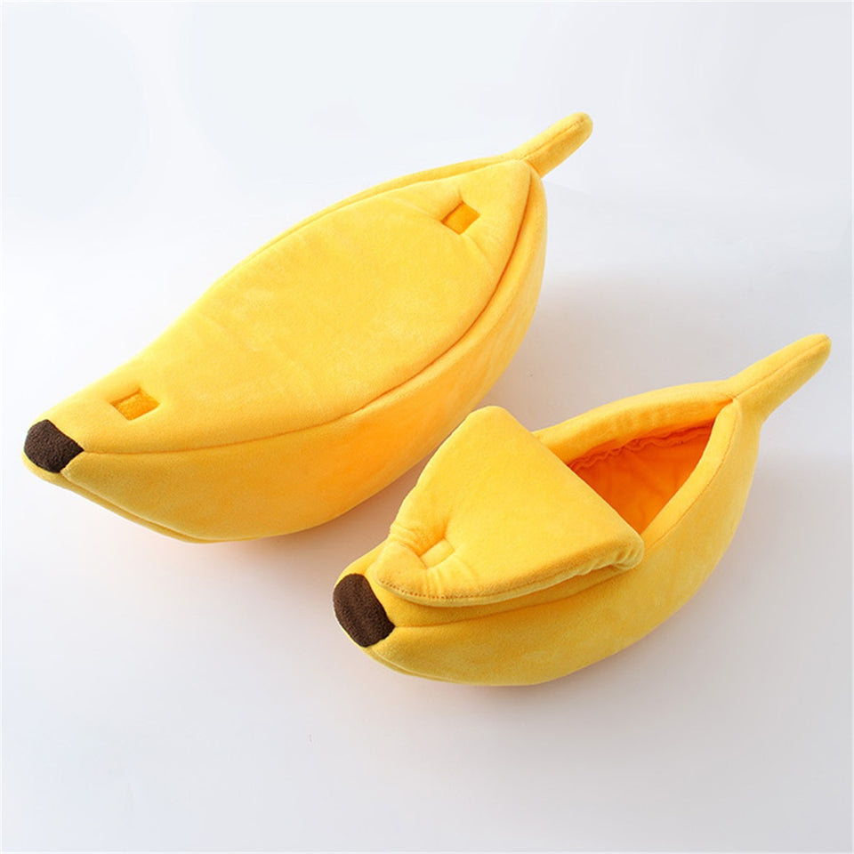 Banana Shape Cat Bed®