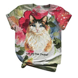 Cat Printed Tee®