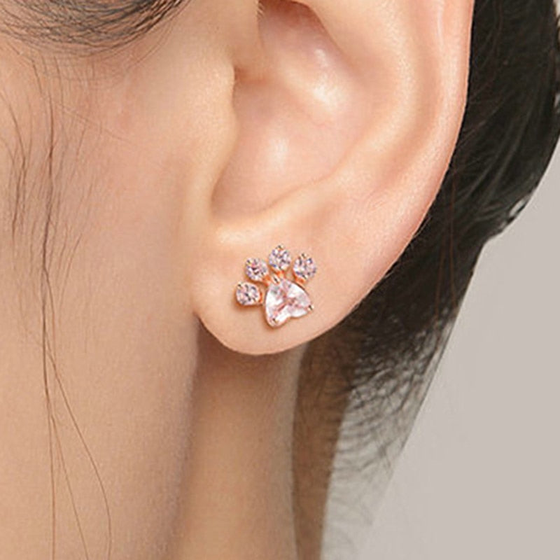 Cat Paw Earrings Stud®